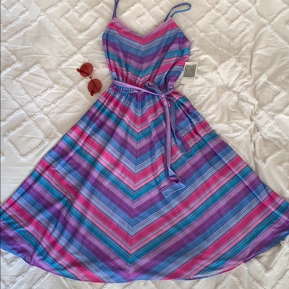 Vintage Dresses & Skirts - 70s Vintage Summer Disco Dress